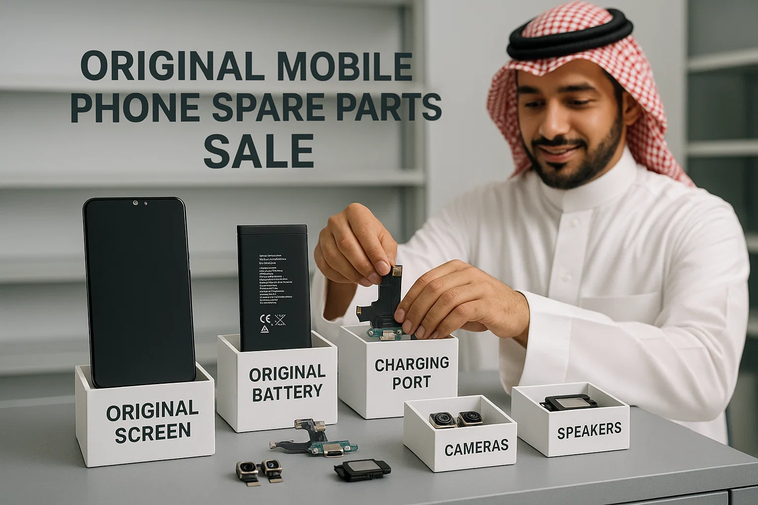 بيع قطع الغيار الأصلية